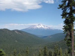 Dunsmuir and Mount Shasta area